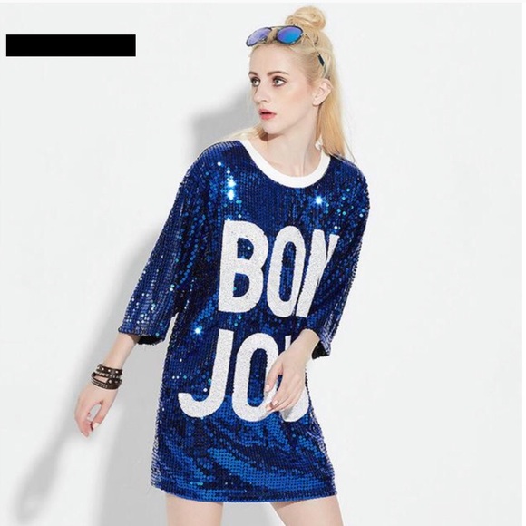 Fashion Nova Dresses & Skirts - Bonjour Sequins Oversize Dress☃️